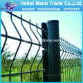 Curvy welded wire mesh fence with 3 folds welded wire mesh fence